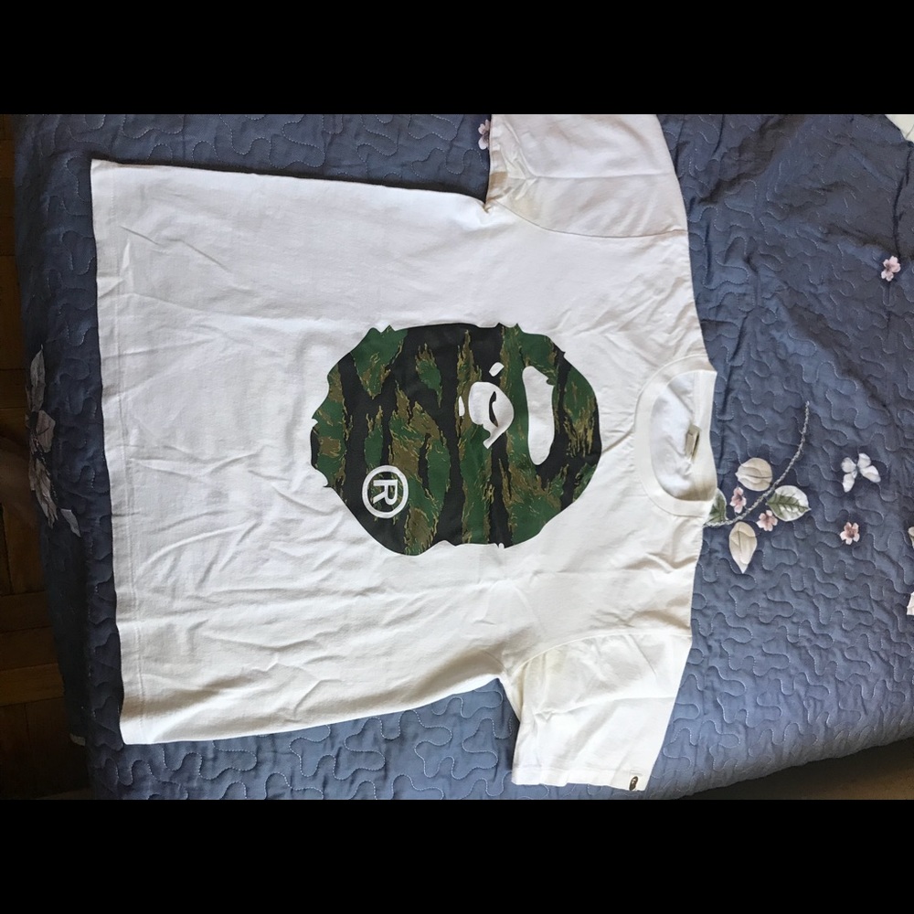BAPE A Bathing Ape Short Sleeve Tee Shirt